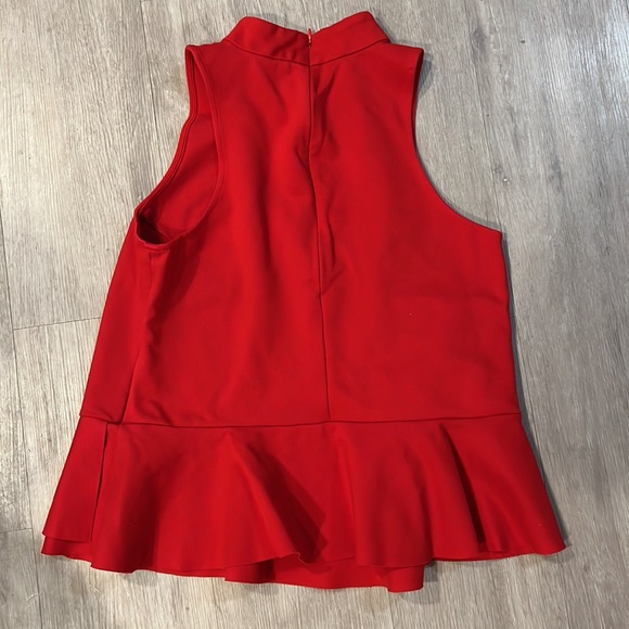 Anthropologie Red Blouse - Picture 3 of 4